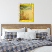 Picknick bij de zee Popcorn Anime Canvas Afdruk (Insitu (Slaapkamer))