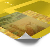 Picknick bij het Seashore Concert Geometric Poster (Hoek)