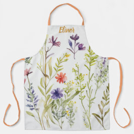 Picknick Borden Collectie -  Wildflowers Schort