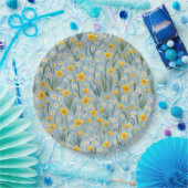 Picknick Borden - narcissen Papieren Bordje (Feest)