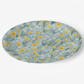 Picknick Borden - narcissen Papieren Bordje (Gekanteld)