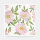 Picknick Borden - Rozenbottels Servet (Voorkant)