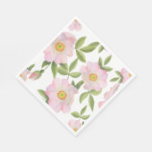 Picknick Borden - Rozenbottels Servet (Hoek)