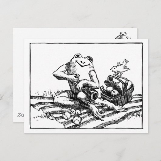 picknick briefkaart (Voorkant / Achterkant)