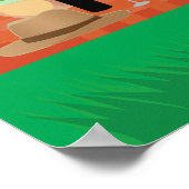 Picknick buiten poster (Hoek)