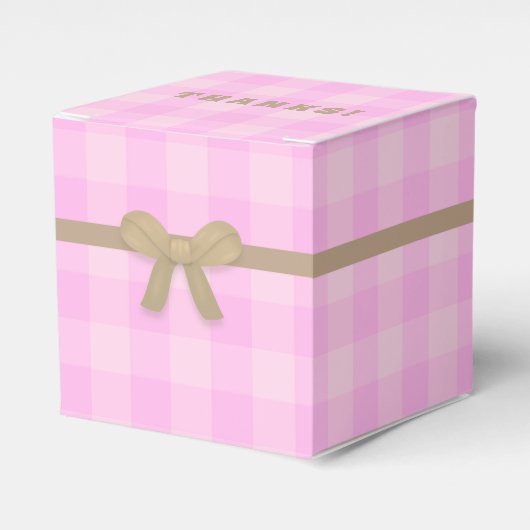 Picknick dank u bedankdoosjes (Voorkant Zijde)
