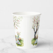 Picknick Design Paper Cup Papieren Bekers (Rechts)