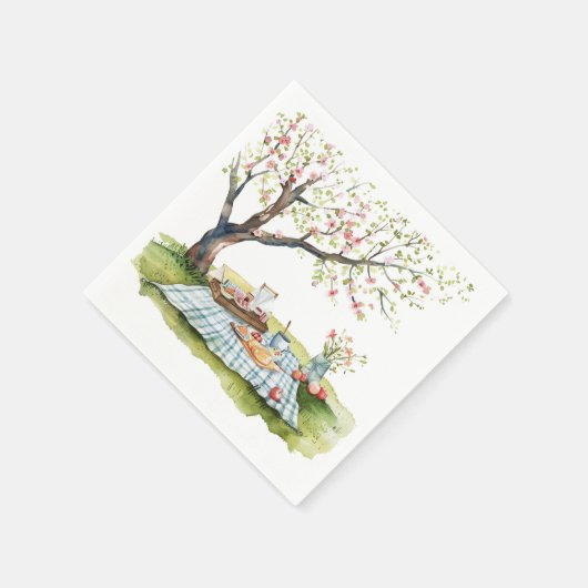 Picknick Design Papier Servet (Hoek)