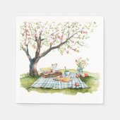 Picknick Design Papieren Servet (Voorkant)