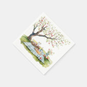 Picknick Design Papieren Servet (Hoek)