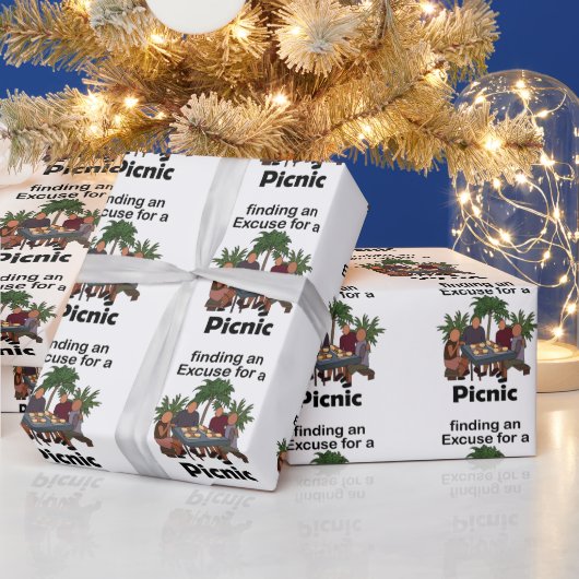 Picknick Feestelijke Picknick Uitvlucht Cadeaupapier (Feestdagen)