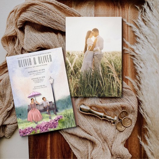 Picknick, foto repetitie diner kaart