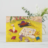 Picknick in Bedford Hills door Florine Stettheim Bedankkaart (Staand voorkant)