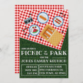 PICKNICK in het PARK: Familiereünie Kaart (Voorkant / Achterkant)