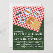 PICKNICK in het PARK Kaart (Voorkant)