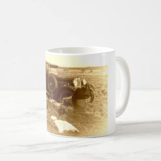  picknick koffiemok (Voorkant rechts)