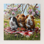 Picknick met cavia's legpuzzel (Verticaal)
