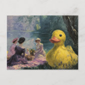 Picknick met de reusachtige eend briefkaart (Voorkant)
