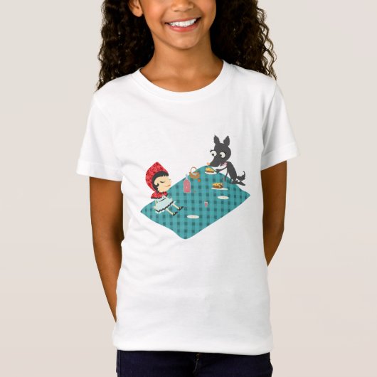 Picknick met de wolf t-shirt (Voorkant)