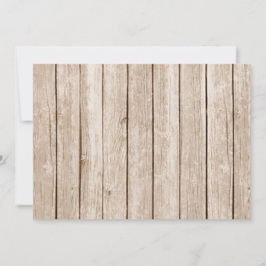 Picknick Party Verjaardag Rood Wit Gingham Foto Kaart (Achterkant)