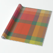 Picknick Plaid - 12 december - inpakpapier (Uitgerold)