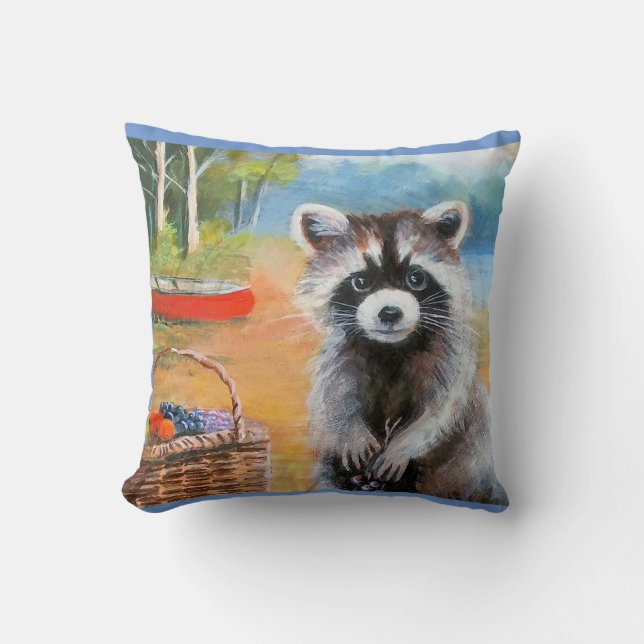 PICKNICK RACCOON KUSSEN (Voorkant)