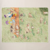Picknick 🧺 sherpa deken (Voorkant (horizontaal))