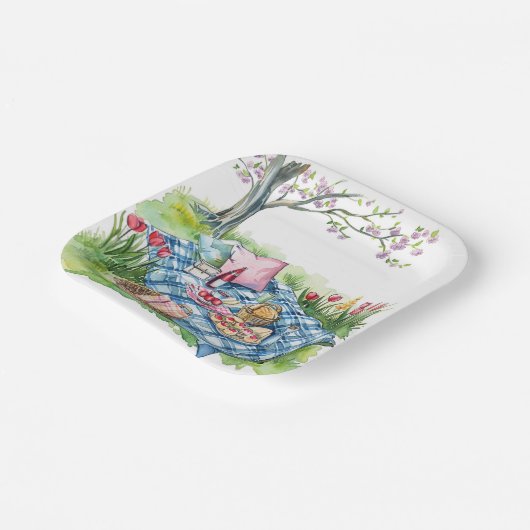 Picknick Theme Paper Bord (Gebogen)