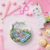 Picknick Theme Paper Bowl Papieren Kommen (Feest)