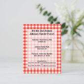 Picknick Tijd Kaart (Staand voorkant)