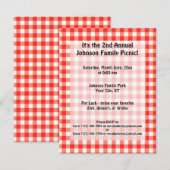 Picknick Tijd Kaart (Voorkant / Achterkant)