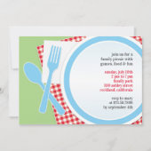 Picknick Uitje Flatuitnodiging Kaart (Voorkant)