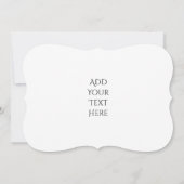 Picknick Uitnodiging Grappig Wicker Typography Par (Achterkant)