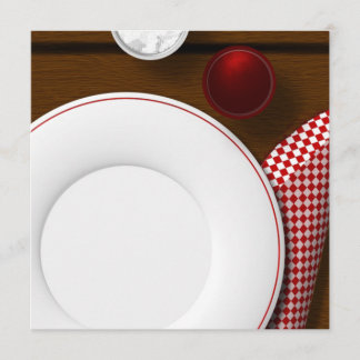 picknick-uitnodigingen kaart