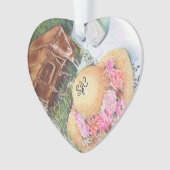 PICKNICK VAN TWEE VALENTIJN ORNAMENT (voorkant)