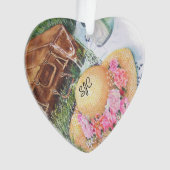 PICKNICK VAN TWEE VALENTIJN ORNAMENT (voorkant)