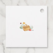 Picknick Verjaardag Dank u Label (Achterkant)