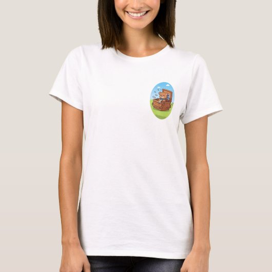 Picknick verrassingsbeer t-shirt (Voorkant)