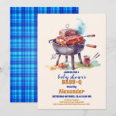 Picknickdoek Baby Q Baby shower Kaart (Voorkant / Achterkant)