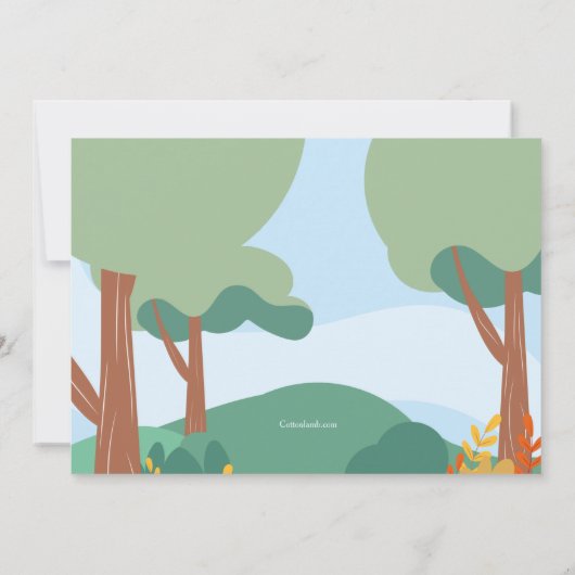 Picknickfeest Kaart (Achterkant)