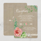 Picknickreceptie BOHO Baby's adem Lindeboomschuur  Kaart (Voorkant / Achterkant)