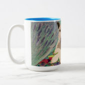 picknicks tweekleurige koffiemok (Links)