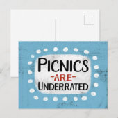 Picknicks zijn ondergewaardeerd Briefkaart (Voorkant / Achterkant)