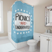 Picknicks zijn ondergewaardeerde douchegordijnen (In situ)