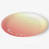 Picknickstijl Papieren Bordje (Gekanteld)