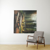 Picknicktafel Camping Scene Wandkleed (In Situ (horizontaal))