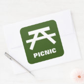 Picknicktafel stickers (Envelop)