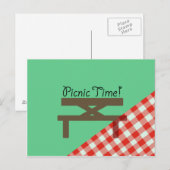 picknicktijd briefkaart (Voorkant / Achterkant)