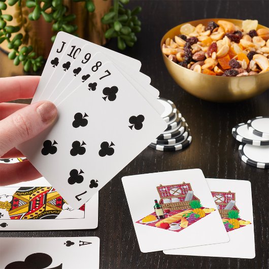 Picknicktijd Pokerkaarten