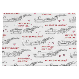 Pickup Line Valentijn Funny Truck Lover Groot Cadeauzakje